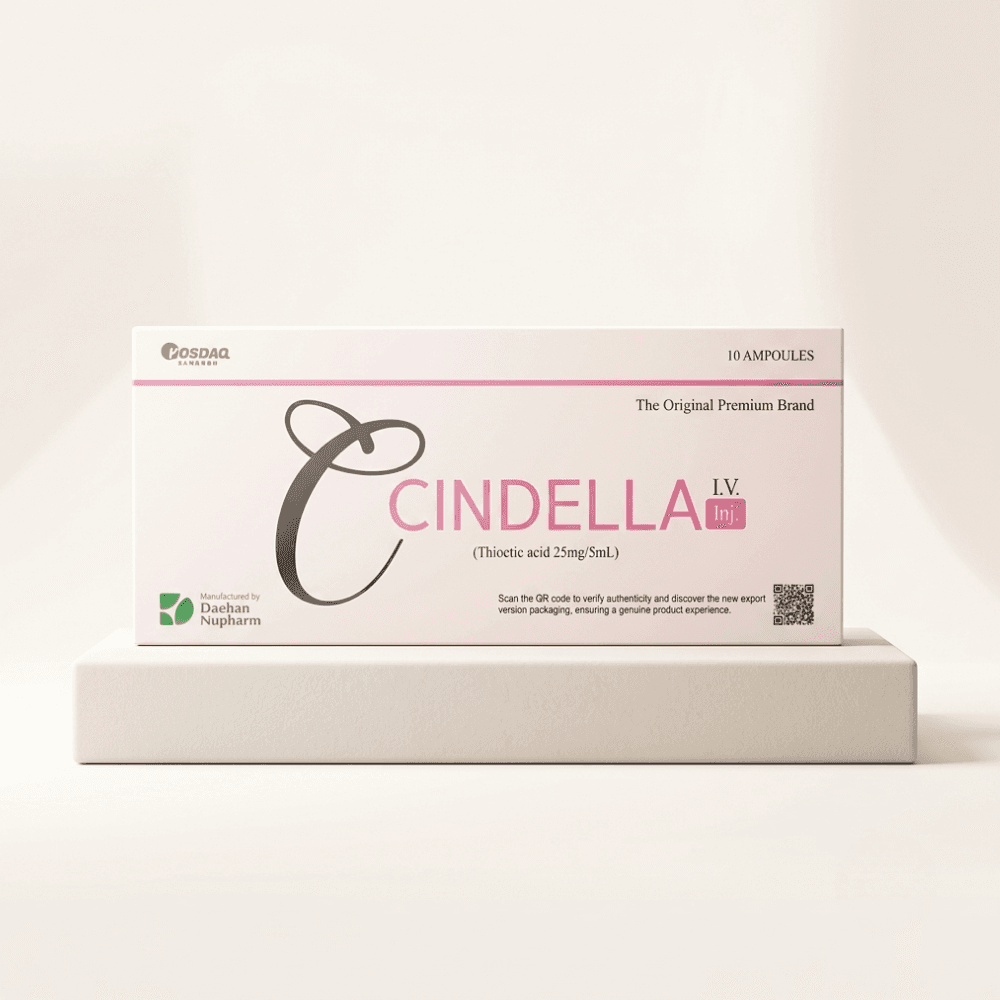 Cindella® + Luthione® + Vitamin C – IV Therapy (30 Vials)