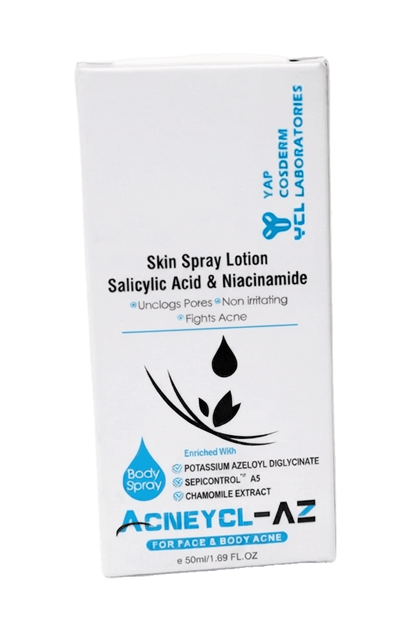 Acnecyl-AZ® – Skin Spray Lotion 2