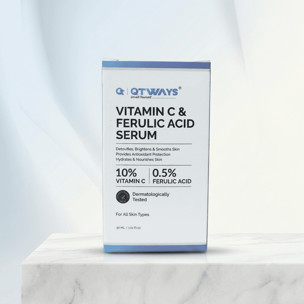 QTWAYS® Vitamin C & Ferulic Acid Serum
