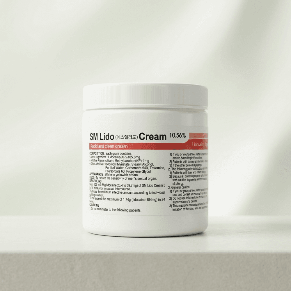 SM Lido Anaesthetic Cream – Lidocaine 10.56%