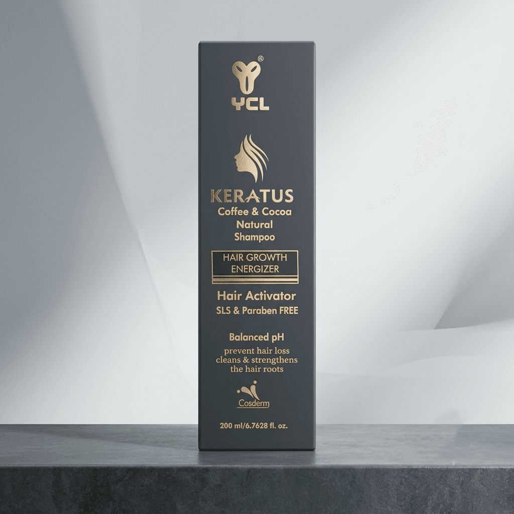 YCL Keratus® – Coffee & Cocoa Natural Shampoo