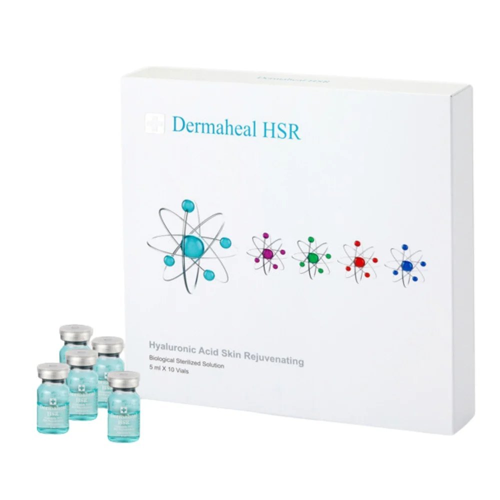 Dermaheal® HSR – Hyaluronic Skin Rejuvenating Meso Serum (5 ml × 10 Vials)