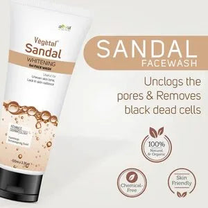 Vegetal® – Sandal Whitening Gel Face Wash