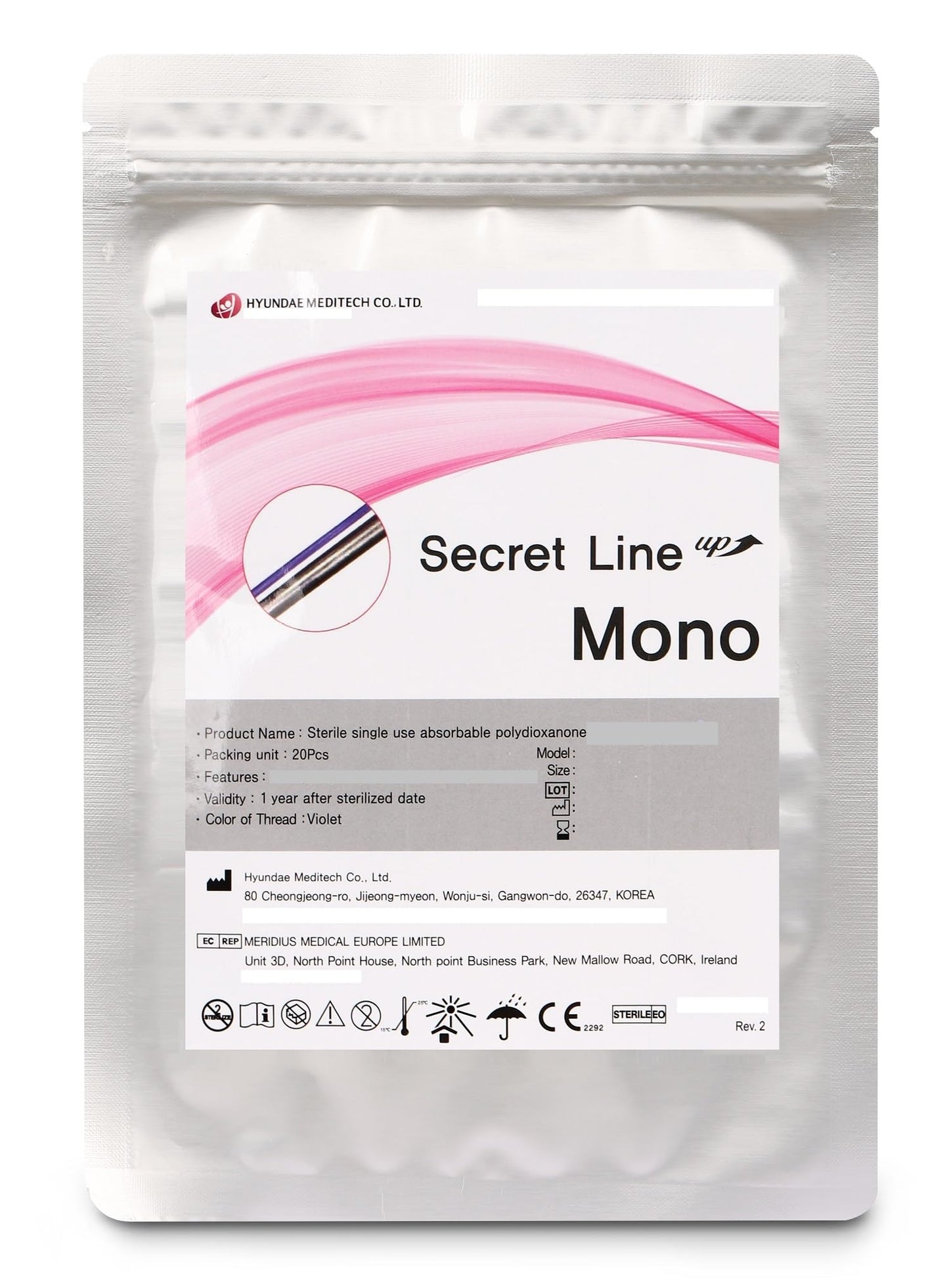 Secret Line® Mono – Face Lift Threads (20 Threads)